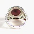 Beautiful Rhodochrosite Gemstone 925 Sterling Silver Ring Jewelry